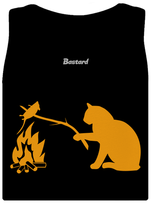 Kočka a myš dámské tílko klasické Black