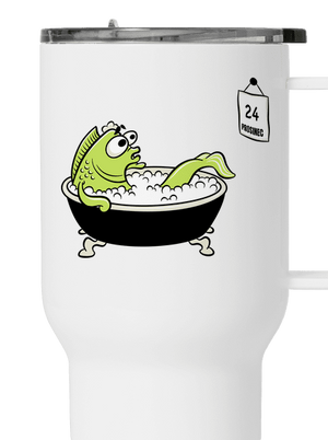 Poslední koupel termohrnek White