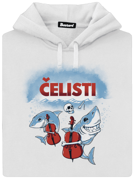 Čelisti dámská mikina klokanka White