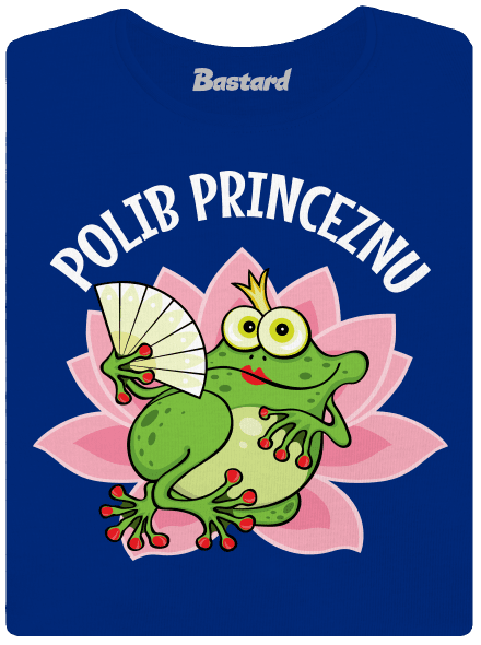 Polib princeznu a prince dámské tričko Royal Blue Mal