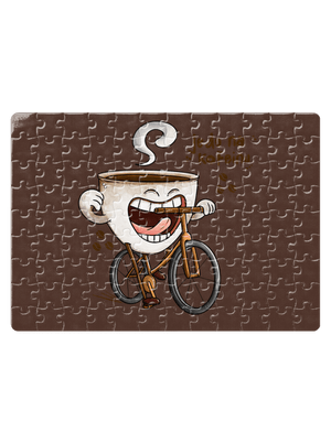 Jedu na kofeinu puzzle White