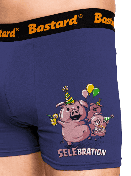 Selebration boxerky Blue Navy