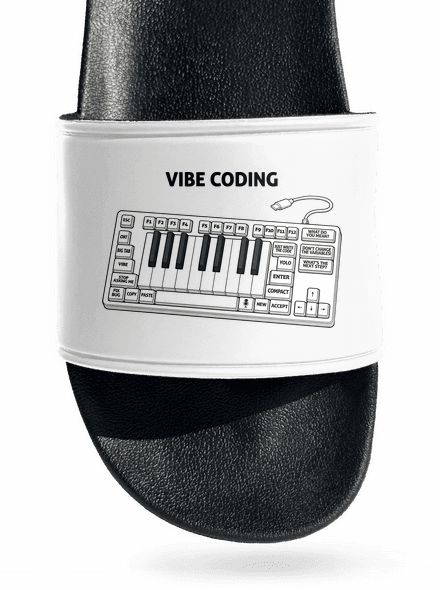 Vibe coding pantofle White
