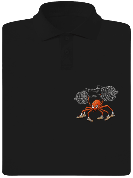Pavučinka pánská polokošile Black