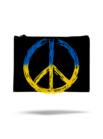 Ukrajina - Peace taštička Black