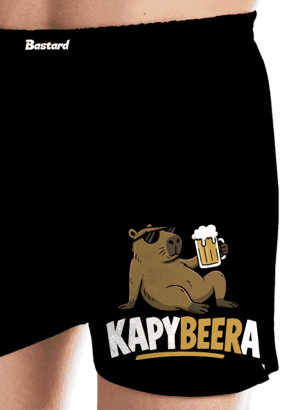 Kapybeera pánské trenky Black