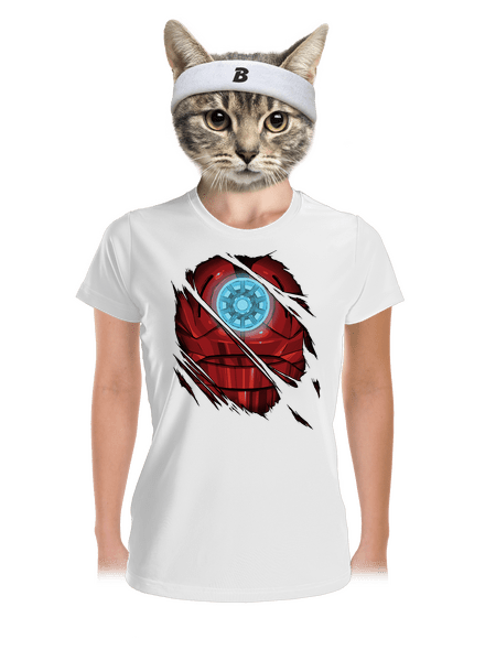 Ironman dámské sportovní tričko White