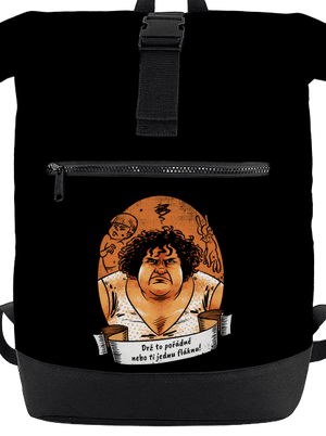 B14: Slunce seno jahody batoh Black