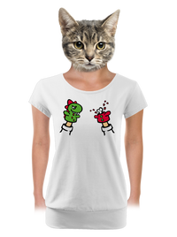 dámské tričko s lemem