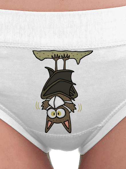 Nanopýr dámské kalhotky White