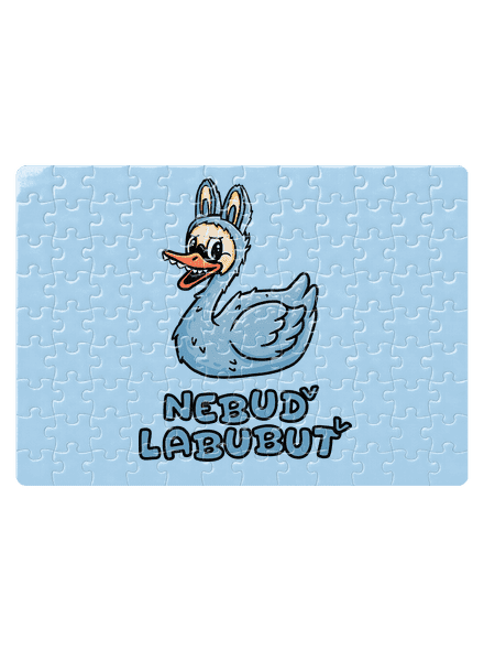 Nebuď labubuť puzzle White