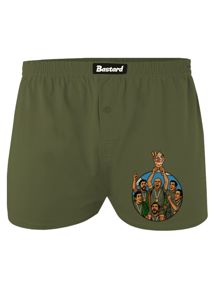 Pohár pánské trenky Khaki