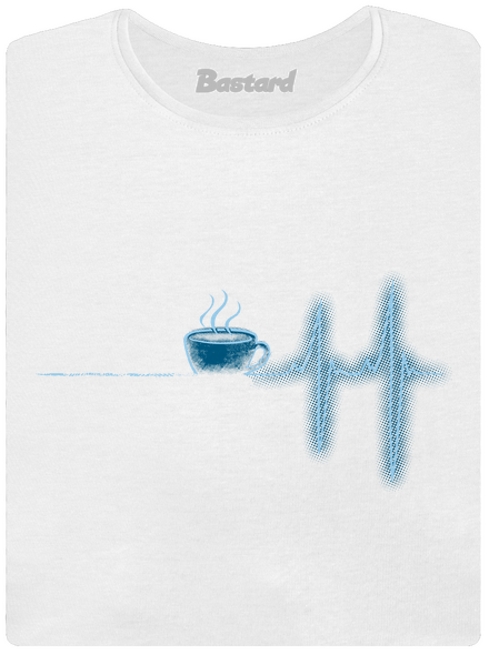 Coffee help dámské tričko premium White