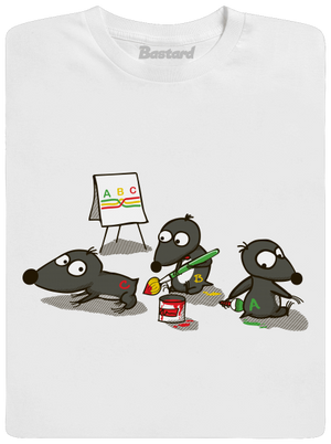 Pražský krtek pánské tričko White