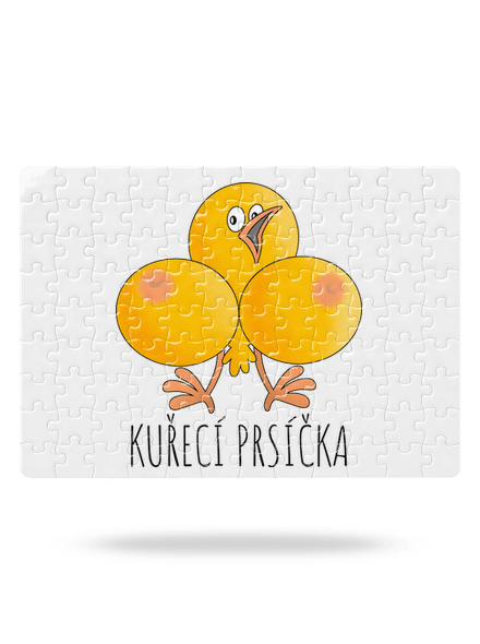Kuřecí prsíčka puzzle White