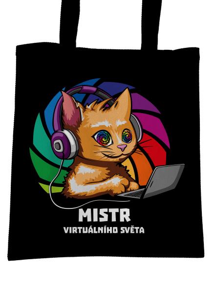 Mistr virtuálního světa taška Black