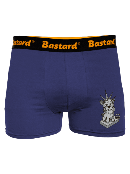 New Yorkshire boxerky Blue Navy