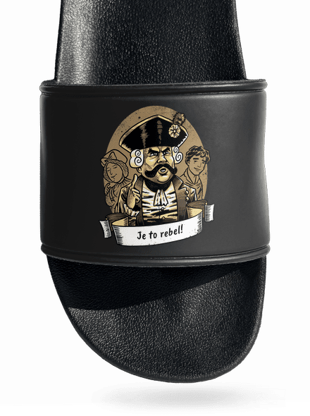 B14: S čerty nejsou žerty pantofle Black