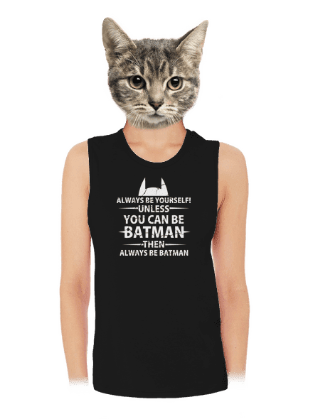 Batman dámské tílko volné Black