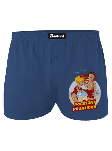 Pobřežní prohlídka pánské trenky Blue
