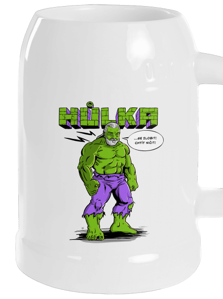 Hůlka půllitr White