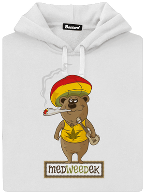 Medweedek dámská mikina klokanka White