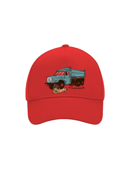 Tatrická masáž kšiltovka baseballka Classic Red