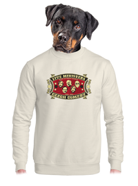 unisex mikina bez kapuce