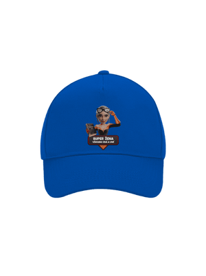 Super máma kšiltovka baseballka Bright Royal