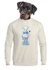 unisex mikina bez kapuce