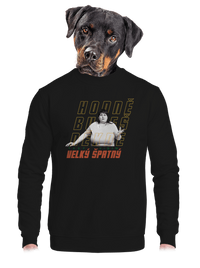 unisex mikina bez kapuce