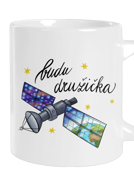 Budu družička velký hrnek White