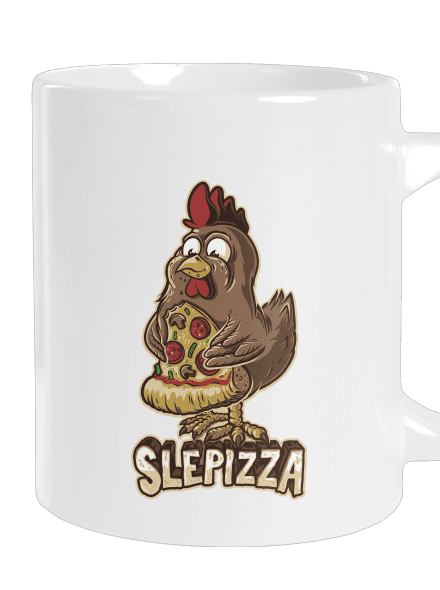 Slepizza velký hrnek White
