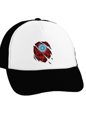 Ironman kšiltovka truckerka Black cap