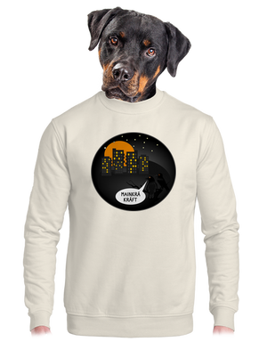 unisex mikina bez kapuce