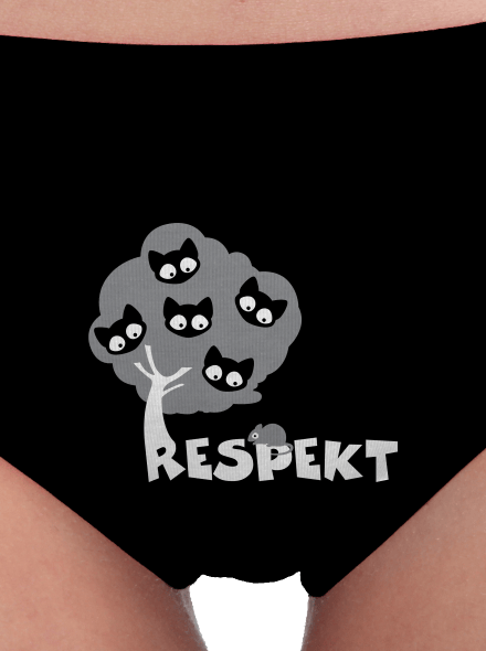Respekt dámské kalhotky Black