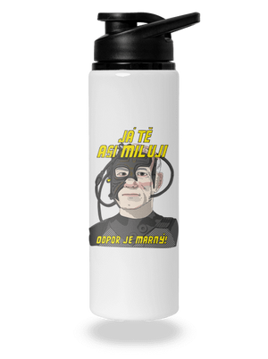 Zamilovaný Borg lahev na vodu White