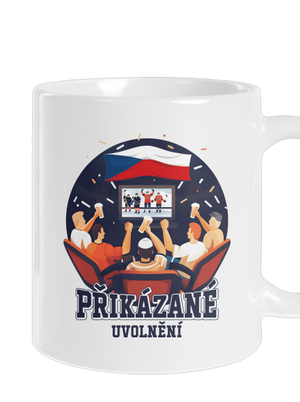 Přikázané uvolnění klasický hrnek White