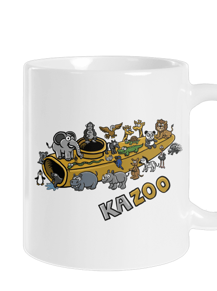 KaZoo klasický hrnek White
