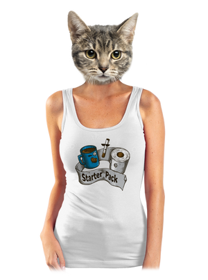 dámské tílko klasické