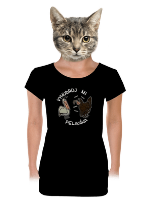 dámské tričko s lemem