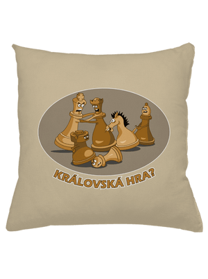 Královská hra polštář Beige