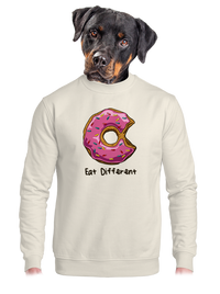 unisex mikina bez kapuce