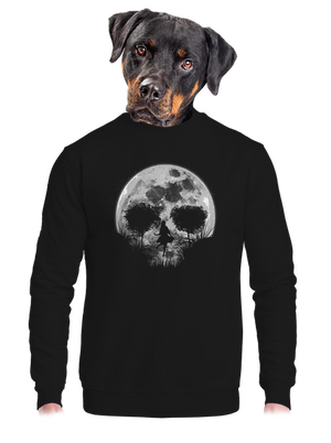 unisex mikina bez kapuce