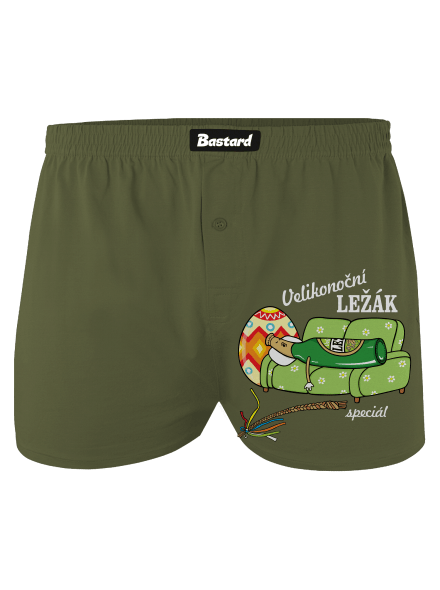 Velikonoční ležák pánské trenky Khaki
