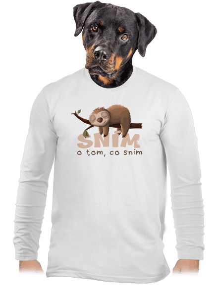 Sním o tom, co sním pánské dlouhý rukáv White
