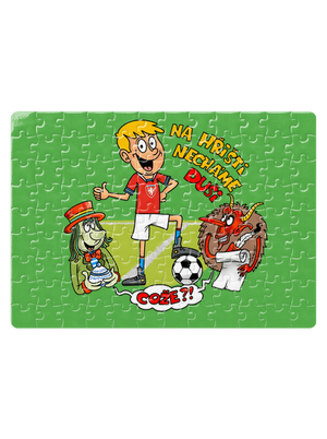 Na hřišti necháme duši puzzle White