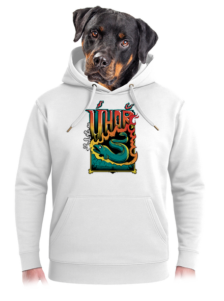 Úhoř unisex mikina premium Snowwhite