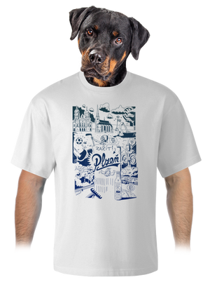 unisex tričko oversized