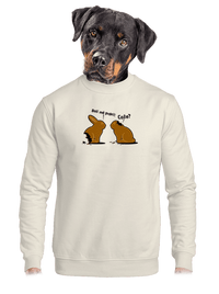 unisex mikina bez kapuce